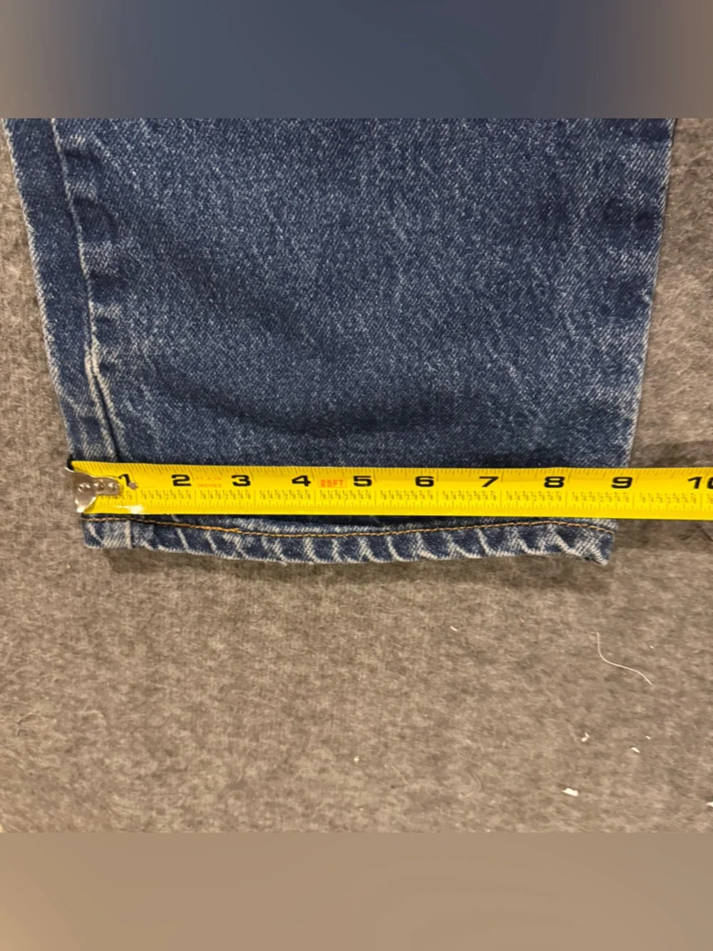 Levis 517 Bootcut Jeans Mens 34x36 Tall Blue Cotton Faded Wash Western Cowboy